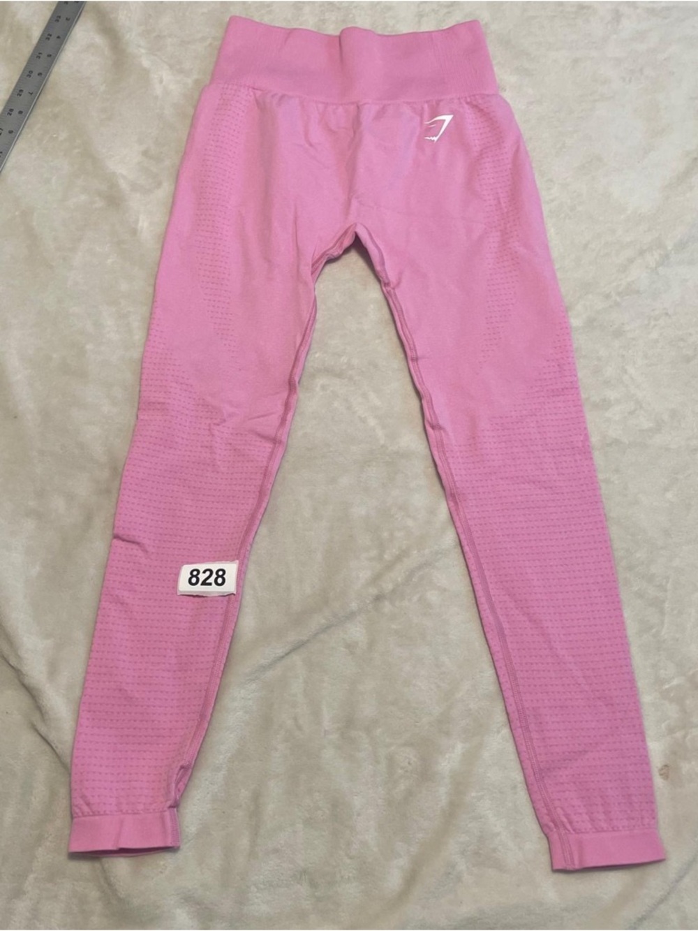 Gymshark Girls' Pink Seamless Performance Leggings